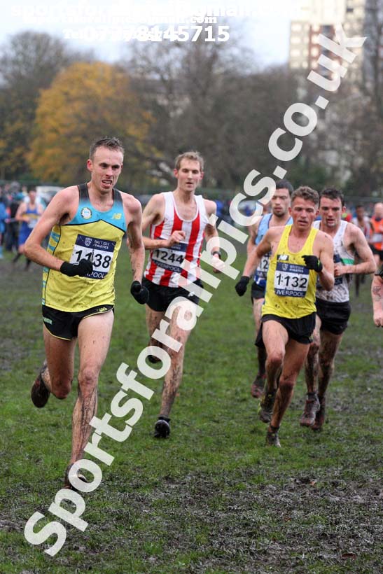 Senior men and under-23 mens 2017 British Athletics Liverpool Cross Challenge, Sefton Park, Liverpool. Photo:  David T. Hewitson/Sports for All Pics